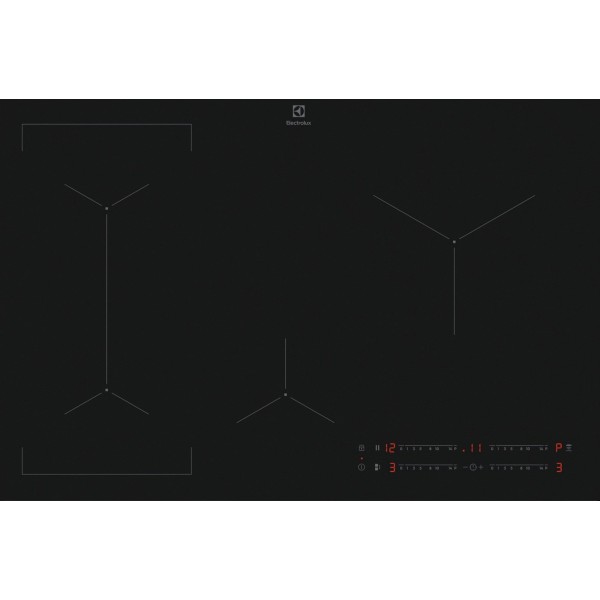 Electrolux EIV83443CT Black Built-in 78 cm ...