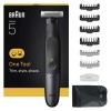 Braun | Face and Body Hair trimmer | XT5200 Series X | Cordless | Wet & Dry | Black/Silver