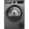 Bosch Dryer Machine with Heat Pump | WQG245DXSN | Energy efficiency class A+++ | Front loading | 9 kg | Condensation | LCD | Depth 61.3 cm | Grey