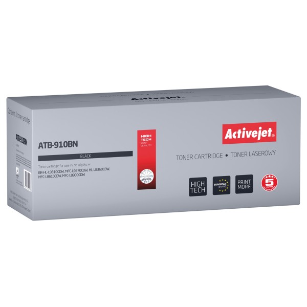 Activejet ATB-910BN Toner (replacement Brother TN-910BK; ...