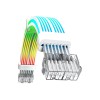 Gamemax | PSU Extension cable | VGA/CPU 2x8PIN-B | White