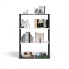 MALAX 2X3 SHELVING UNIT, ANTHRACITE/WHITE