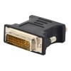 Gembird Adapter DVI-A male to VGA 15-pin HD (3 rows) female, black | Gembird