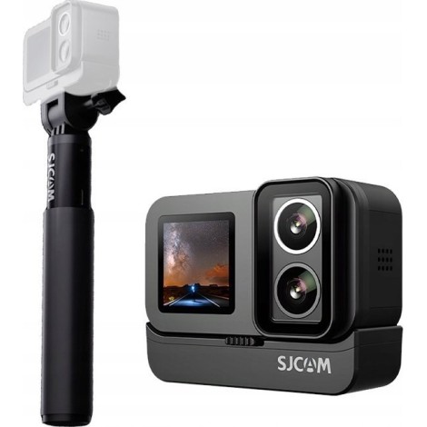 SJCAM SJ20 sports camera + auto-charge holder Black