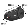 FREEDCONN R1 PLUS E motorcycle intercom Black