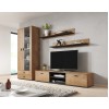 Cama set of two shelves 125cm SOHO lefkas oak/black