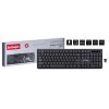 Activejet K-3911W Keyboard wireless black with 1x 1.5V AAA battery