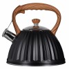 PROMIS TMC25D Kettle 3.0 l, ANTONIO, black, wooden handle