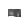 Cama sideboard 2D REJA graphite grey gloss/graphite grey gloss