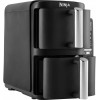 NINJA Double Stack Vertical Air Fryer with 2 Stacking Drawers | SL300EU | Power 2470 W | Capacity 7.6 L | Black