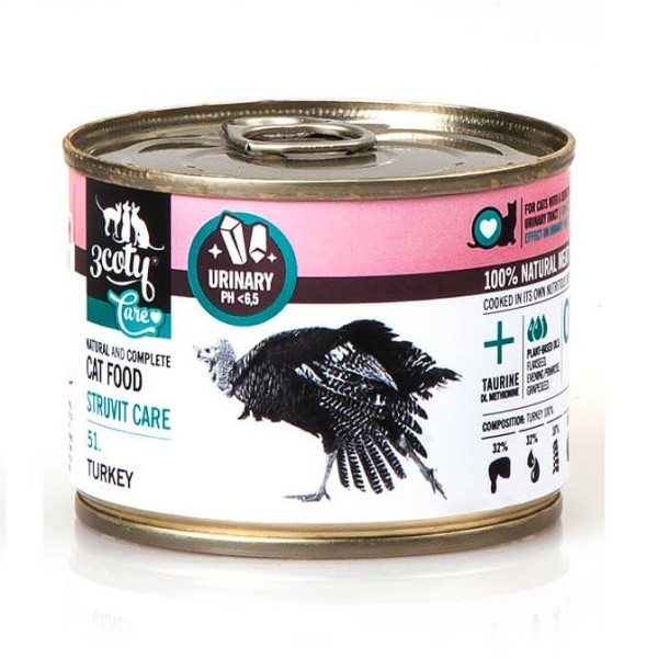 3Coty TURKEY Struvite Care sensitive urinary ...