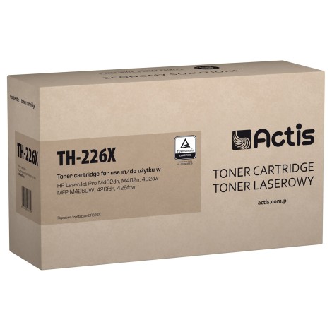 Actis TH-226X toner (replacement for HP 26X CF226X; Standard; 9000 pages; black)