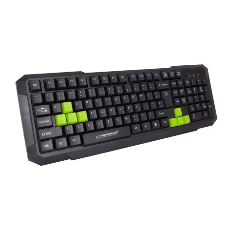 Esperanza EGK102G keyboard USB Black