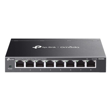 NET SWITCH 8PORT 10/100/1000M/OMADA ES208G TP-LINK