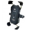 MOTORBIKE PHONE HOLDER FREEDCONN MC1W WITH INDUCTIVE CHARGER + BM2R HEAD TUBE ATTACHMENT