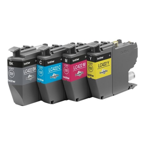 Brother LC422VALDR | Ink Cartridge | Black, Cyan, Magenta, Yellow