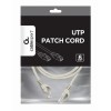 PATCH CABLE CAT6 UTP 2M/GREY PP6U-2M GEMBIRD