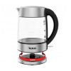 TEFAL | Kettle | KI772D | Electric | 2400 W | 1.7 L | Glass | 360° rotational base | Stainless Steel/Black