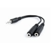 Cablexpert | 3.5 mm Audio splitter cable | CCA-415-0.1M