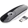 Targus | Laser Presentation Remote | Black, Grey | Plastic | * Clear & intuitive layout enables users to open and operate a presentation with ease. Laser pointer makes it easy to highlight presentation content while the back-lit buttons make it easy to pr