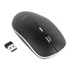 MOUSE USB OPTICAL WRL BLACK/SILENT MUSW-4BS-01 GEMBIRD