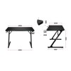 Gaming desk Huzaro Hero 1.8 Black