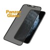 PanzerGlass | P2666 | Screen protector | Apple | iPhone X/Xs/11 Pro | Tempered glass | Black | Confidentiality filter; Full frame coverage; Anti-shatter film (holds the glass together and protects against glass shards in case of breakage); Case Friendly –