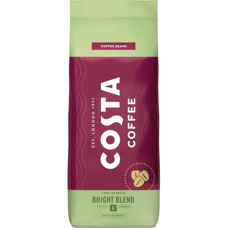 Costa Coffee Bright Blend bean coffee 1kg