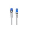 LANBERG PATCHCORD S/FTP CAT.6A 10M GRAY LSZH