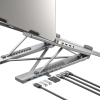 UNITEK FOLDABLE LAPTOP STAND WITH DOCKING STATION