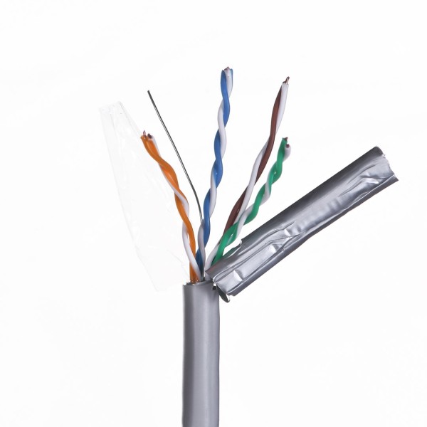 Alantec KIF5PVC305Q networking cable Grey 305 ...