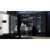 Cama sideboard 120 cm SOHO S7 black/black gloss