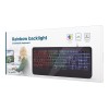 Gembird | Multimedia Keyboard | KB-UML-03 | Multimedia | Wired | US | Black