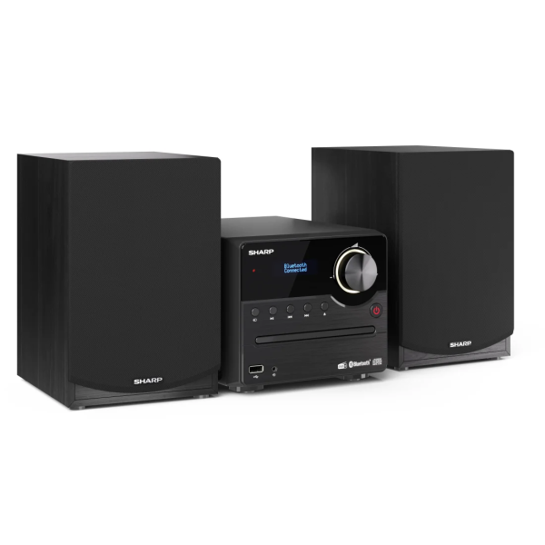 Sharp XL-B517D(BK) Hi-Fi Micro System, CD/FM/USB/Bluetooth ...