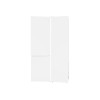 Gorenje Refrigerator | NRK6202EW4 | Energy efficiency class E | Free standing | Combi | Height 200 cm | No Frost system | Fridge net capacity 235 L | Freezer net capacity 96 L | Display | 38 dB | White