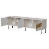 Cama INSERTO 3D1W TV cabinet 190x40x61.5 cashmere + LED