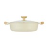 SHALLOW POT D28CM 4.1L/BEIGE 93806 RESTO