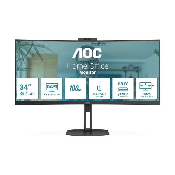 AOC CU34V5C/BK 34inch monitor