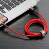 Baseus CALKLF-C09 lightning cable 2 m Red