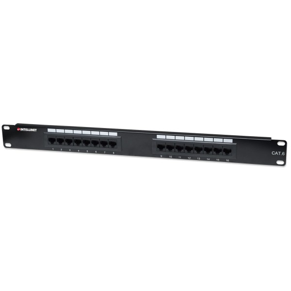 Intellinet Patch Panel, Cat6, UTP, 16-Port, ...