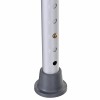 Round aluminium shower stool