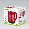 MAESTRO MR-041 (MR-041-RED) electric kettle 1.7 L 2000 W Black, Red
