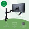 MONITOR ACC ARM ZEPHER SINGLE/RGOVLZE4SI R-GO TOOLS