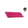 Logitech G PRO X TKL keyboard Gaming RF Wireless + Bluetooth QWERTY US International Pink