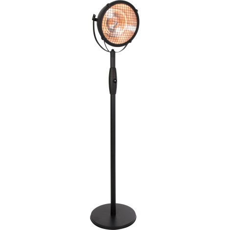 SUNRED | Heater | RSS19, Indus Bright Standing | Infrared | 2100 W | Black | IP54