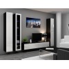 Cama Full cabinet VIGO '180' 180/40/30 white/black gloss