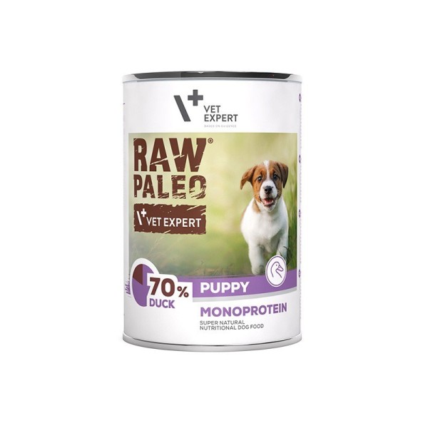 RAW PALEO Puppy Monoprotein Duck - ...