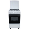 Ravanson KWGE-K50N cooker Freestanding cooker Gas White A