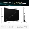 Hisense 100E7Q PRO 2.54 m (100") 4K Ultra HD Smart TV Wi-Fi Black