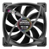 CASE FAN 120MM/RX120 PWM BLACK 3 IN 1 MONTECH